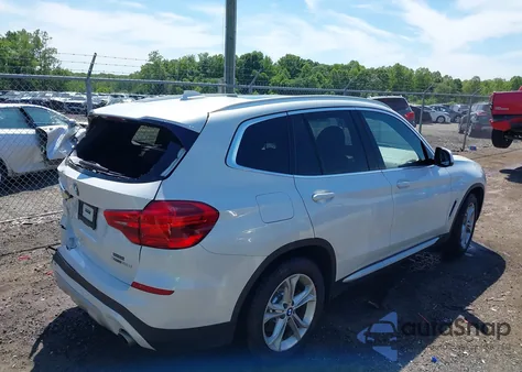 2019 BMW X3 xDrive30I из США, поврежденный, VIN 5UXTR9C5XKLD90591